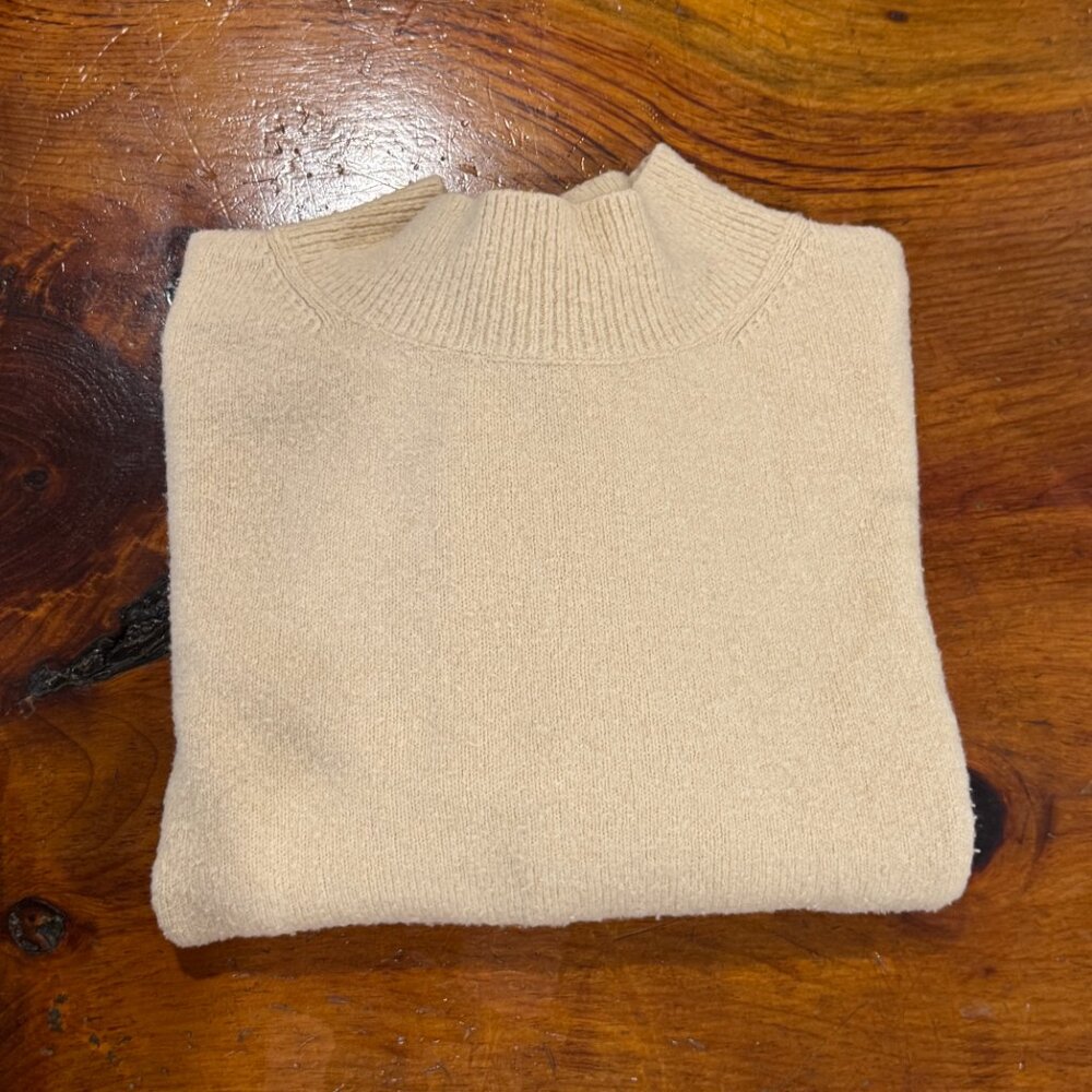 & Other Stories Mock Neck Sweater L